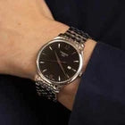 Tissot Tradition Quartz Black Dial Stainless Steel Watch T063.610.11.057.00