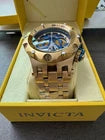 Invicta Venom Reserve 27791 Swiss Gold Quartz Rare 51mm