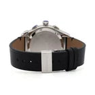 FERRAGAMO Watch SFKZ00123 1927 Chrono Analog Black Dial Black Leather Strap 41mm