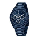 Maserati Blue Edition Men Analogue R8853100025 Quartz Steel Watch Blue Dial 43mm