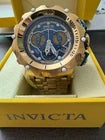 Invicta Venom Reserve 27791 Swiss Gold Quartz Rare 51mm