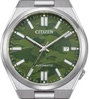 Citizen Automatic Green Camouflage Dial Sapphire Glass Men's Watch NJ0159-86X