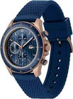 Lacoste Watch Neoheritage Chronograph Men's Quartz 2011253 Blue Silicone New