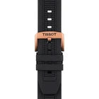 Tissot T-Race Chronograph Black Dial Rose Gold PVD Watch T115.417.37.051.00