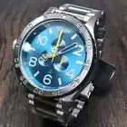 Nixon Mens Chronograph Quartz Watch A083-2304 51mm Dial