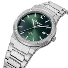 Ferragamo F-80 Men's Watch SFDT00249 Green Dial Quartz Stainless Steel 42mm