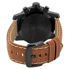 Tissot Supersport Chrono Black Dial Brown Leather Mens Watch T1256173605101