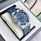 Maurice Lacroix AIKON AI6058-SS001-430-1 Automatic Chronograph Men’s Watch Blue