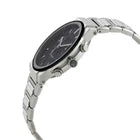 Ferragamo Chronograph Quartz SFME00321 Men's Watch Silver Steel Black Dial 42mm