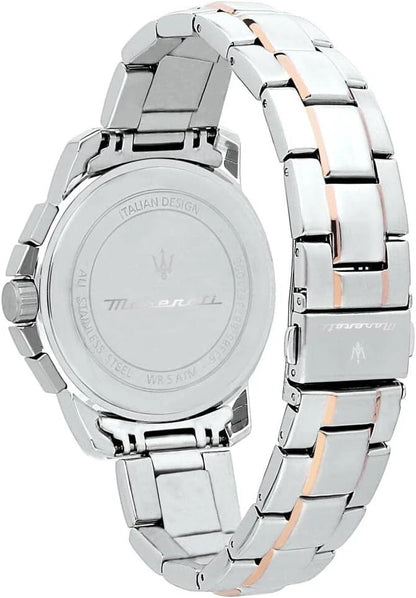 Maserati Mens Successo Quartz Chronograph Watch R8873621009 Stainless Steel 44mm