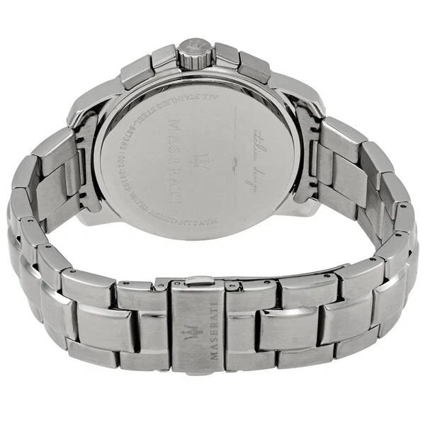Maserati Successo Men's Stainless Steel Band Watch R8873621002 Blue Dial 44mm