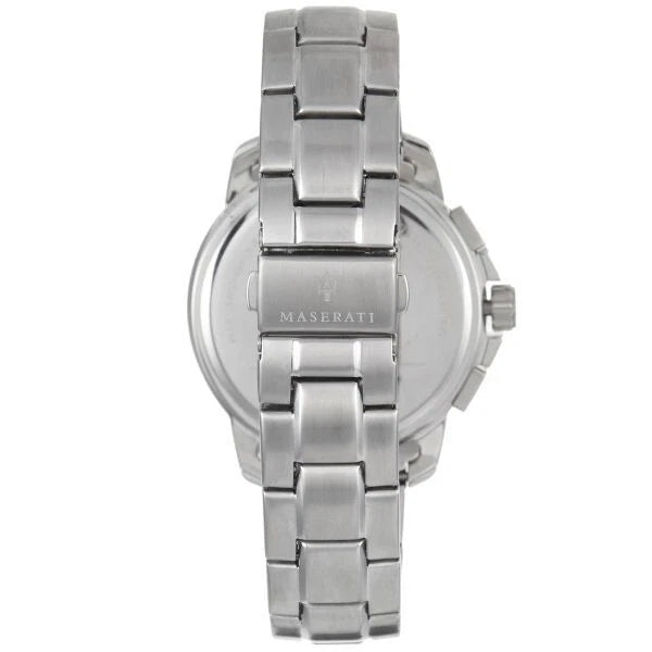 Maserati Successo Men's Stainless Steel Band Watch R8873621002 Blue Dial 44mm