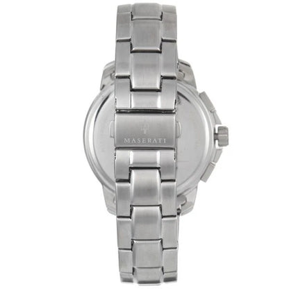 Maserati Successo Men's Stainless Steel Band Watch R8873621002 Blue Dial 44mm