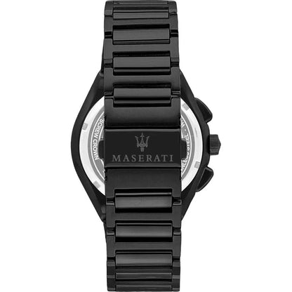 Maserati Triconic Mens Analog Quartz Watch R8873639003 Stainless Steel 43mm Dial