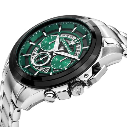 Maserati Men's Chronograph Quartz Watch R8871638001 Stainless Steel 42mm Dial