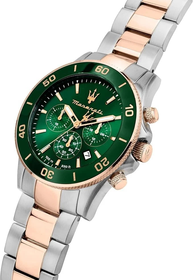Maserati Competizione Men's Chronograph Quartz Watch R8873600004 Stainless Steel