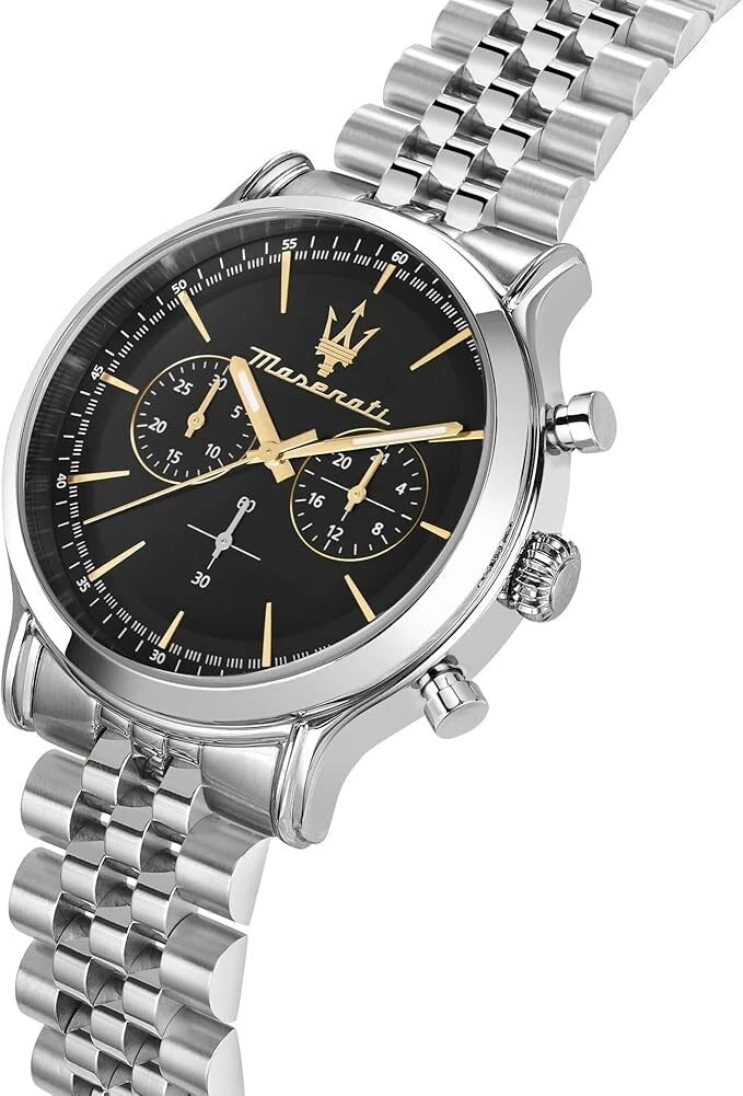 Maserati EPOCA Men's Chronograph R8873618017 Quartz Watch Stainless Steel 42mm