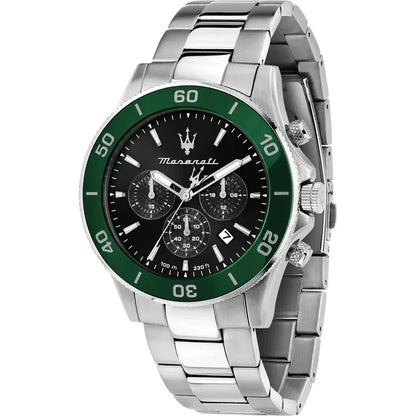 Maserati Competizione Men's Chronograph Quartz Watch R8873600008 Stainless Steel