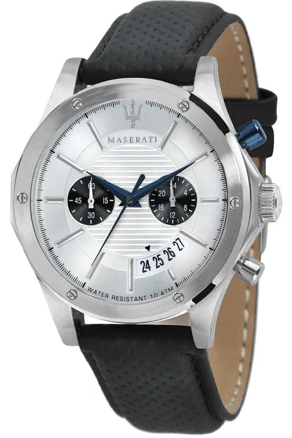 Maserati SFIDA Men's Chronograph Quartz Watch R8873640011 Stainless Steel 44mm