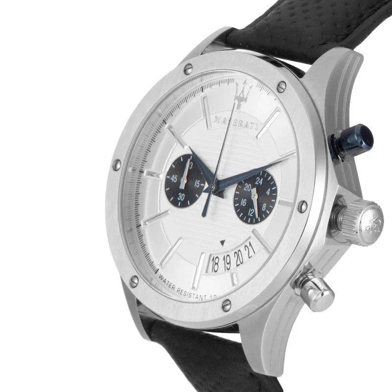 Maserati SFIDA Men's Chronograph Quartz Watch R8873640011 Stainless Steel 44mm