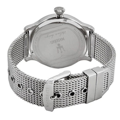Maserati Epoca Men’s Quartz Grey Dial Watch R8853118002 Stainless Steel 42mm