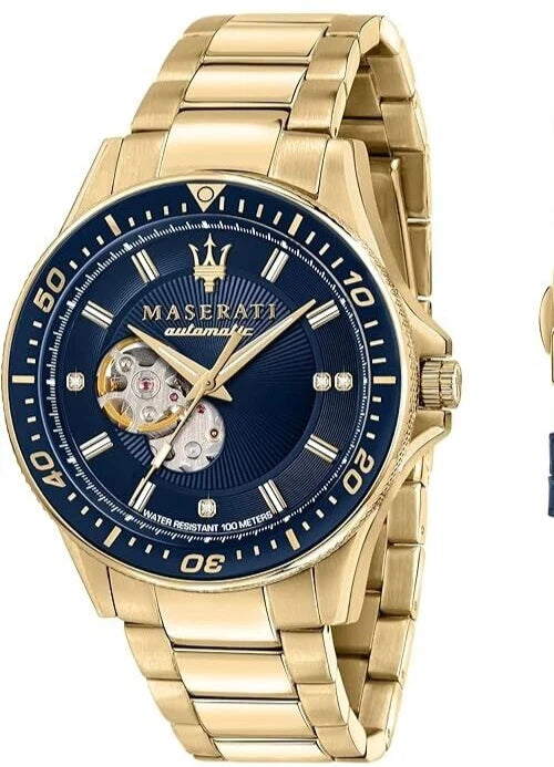 Maserati Sfida Men's R8823140004 Automatic Watch Only Time Stainless Steel 44mm