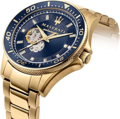 Maserati Sfida Men's R8823140004 Automatic Watch Only Time Stainless Steel 44mm