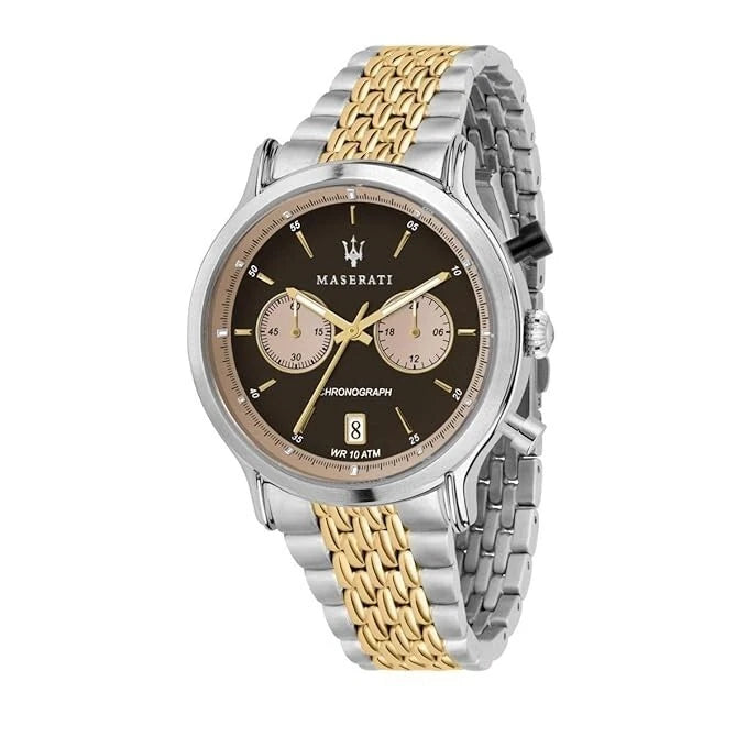 Maserati Legend Chronograph Quartz Watch R8873638003 Stainless Steel 42mm Dial