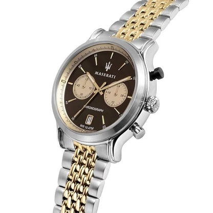 Maserati Legend Chronograph Quartz Watch R8873638003 Stainless Steel 42mm Dial