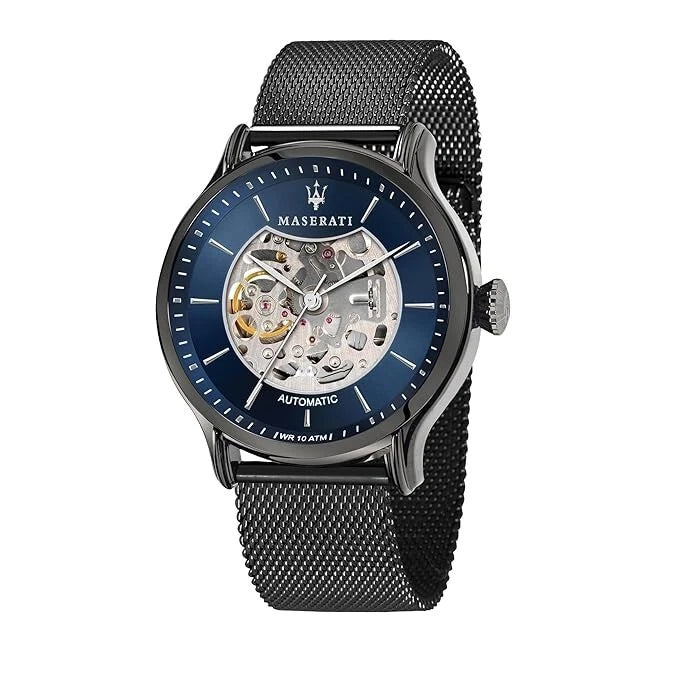 Maserati Epoca R8823118002 Men's Quartz Watch Blue Stainless Steel Dial 42mm