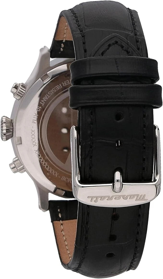 Maserati Ricordo Men's R8871633001 Watch Silver Dial Quartz Stainless Steel 42mm