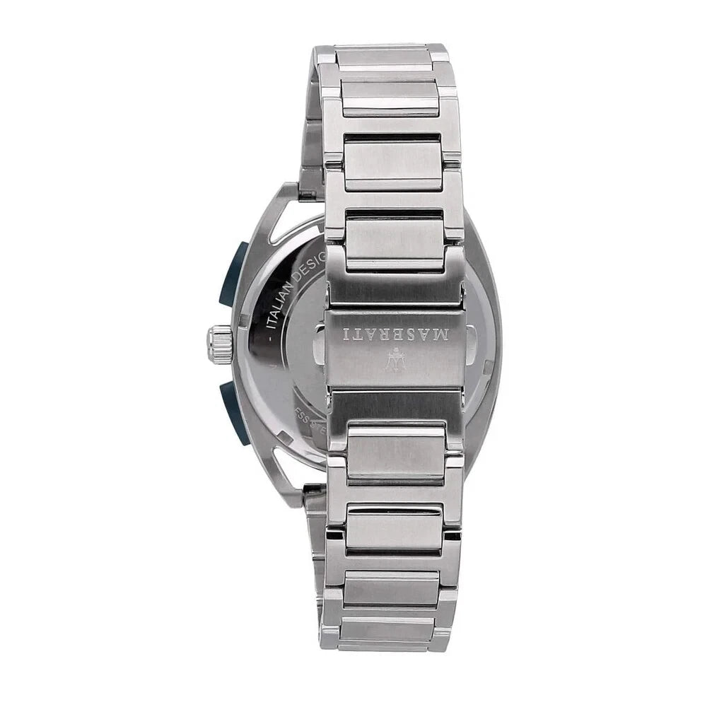 Maserati Trimarano Chronograph Silver Dial Men's Watch R8873632001 Steel 41mm