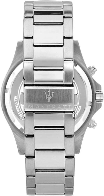 Maserati Sfida Men's Chronograph Quartz Watch R8873640015 Stainless Steel 44mm