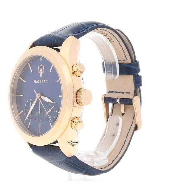Maserati Traguardo Men's Analog Quartz Chronograph Watch R8871612015 45mm Dial