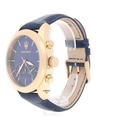 Maserati Traguardo Men's Analog Quartz Chronograph Watch R8871612015 45mm Dial