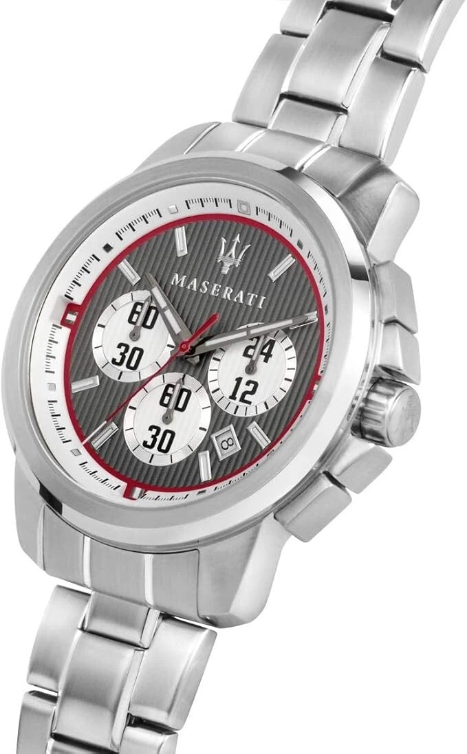 Maserati Men's Royale Quartz Chronograph R8873637003 Stainless Steel 44mm Dial