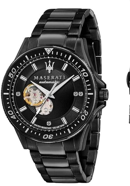 Maserati Sfida Men's R8823140005 Automatic Watch Only Time Stainless Steel 44mm