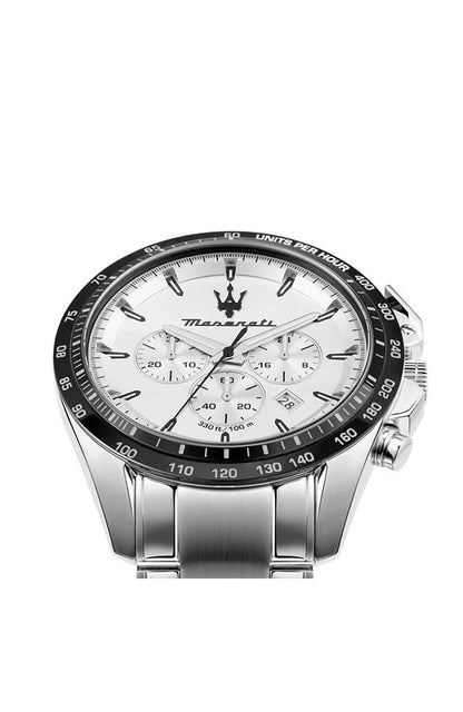 Maserati Men's Quartz Traguardo Chronograph Watch R8873612049 Steel 45mm