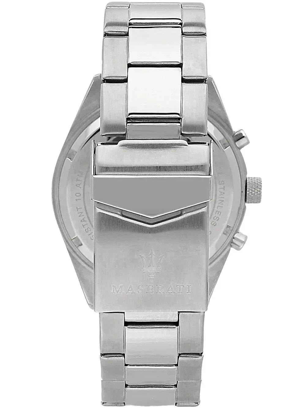 Maserati Competizione Men's R8853100023 Quartz Steel Watch Black Dial 43mm