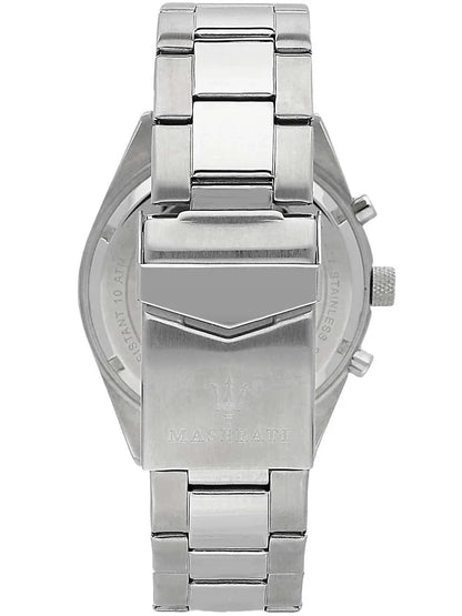 Maserati Competizione Men's R8853100023 Quartz Steel Watch Black Dial 43mm