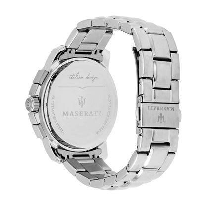 Maserati Successo Mens Quartz Chronograph Watch R8873621001 Stainless Steel 44mm