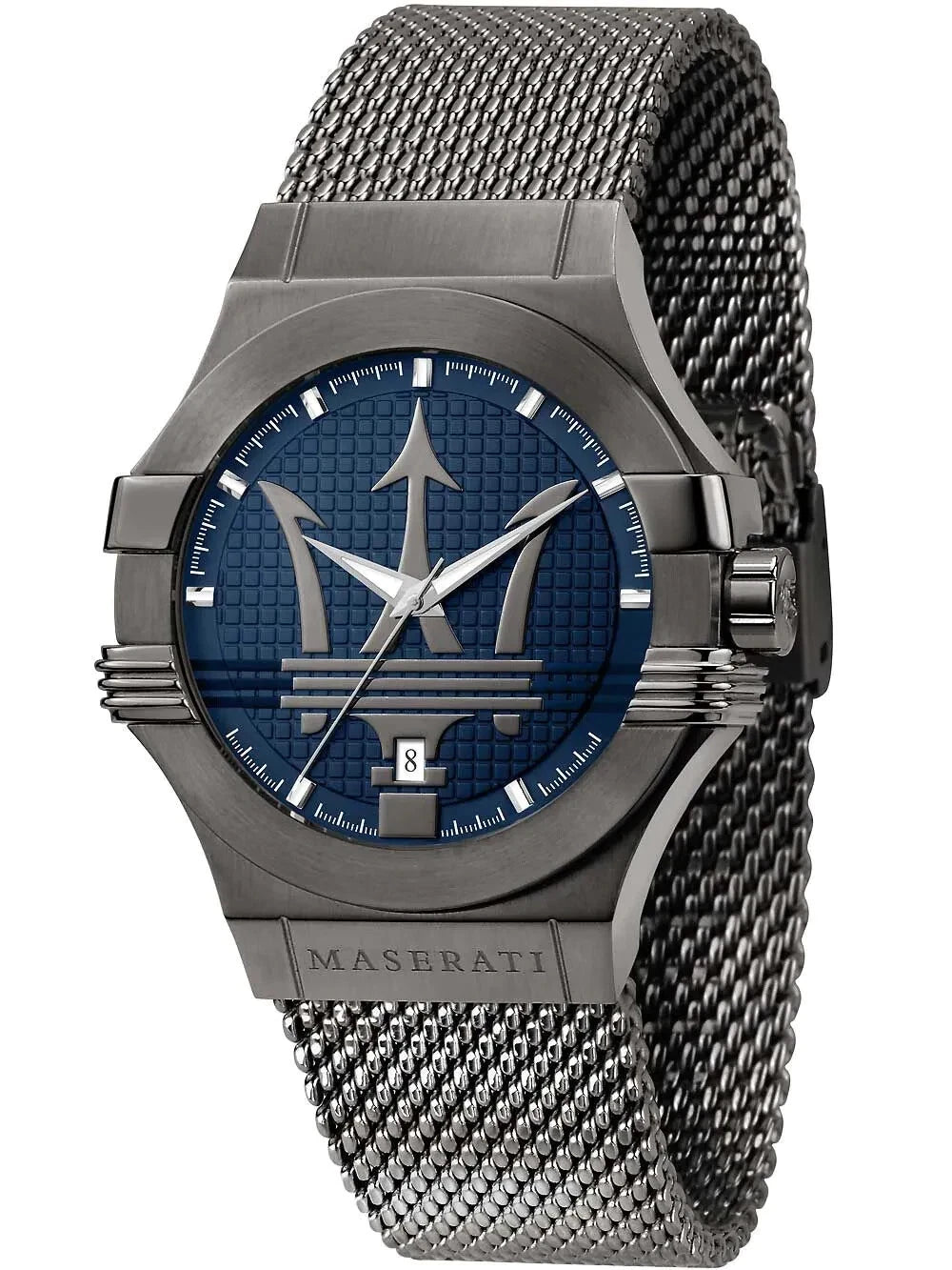 Maserati Potenza R8853108005 Men's Analog Quartz Stainless Steel Blue Dial 42mm