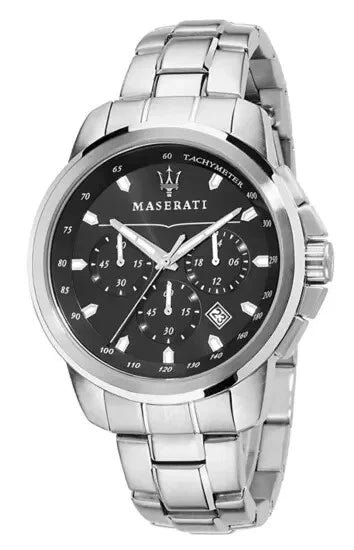 Maserati Successo Mens Quartz Chronograph Watch R8873621001 Stainless Steel 44mm