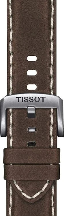 Tissot Supersport Chrono Silver Dial Brown Leather Men’s Watch T125.617.16.031.0