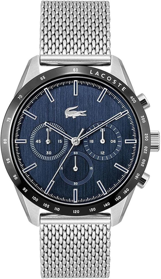 LACOSTE MENS BOSTON QUARTZ STAINLESS STEEL LUXURY WATCH - 2011163