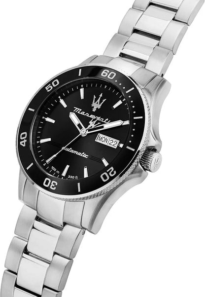 Maserati Competizione Mens Automatic Watch R8823100002 Stainless Steel 43mm Dial