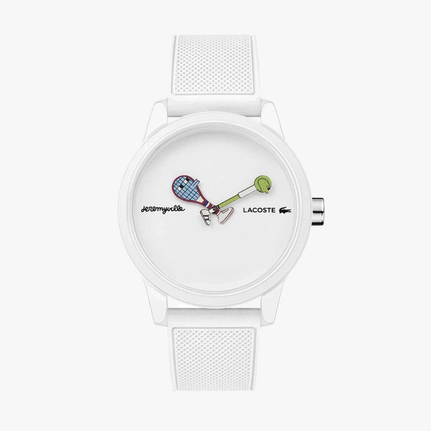 Lacoste Jeremyville Collaboration Tennis 42mm Watch New 2011072 Boxed