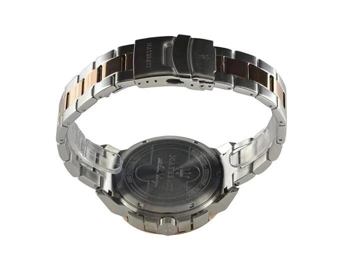 Maserati Ingegno Men's Automatic Chronograph Watch R8873619002 Steel 45mm Dial