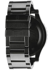 Nixon Chrono All Black Mens Quartz Watch A486-1320 48mm