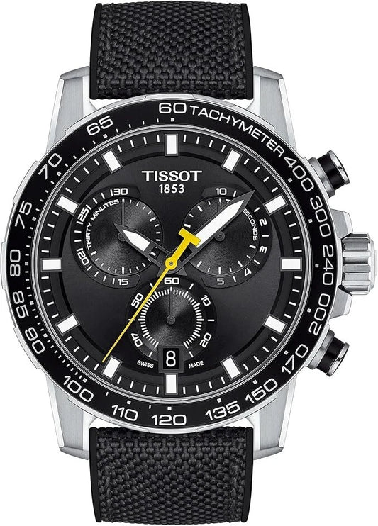 Tissot Watches Chronograph Man Supersport Chrono T125.617.17.051.02 Black Nylon